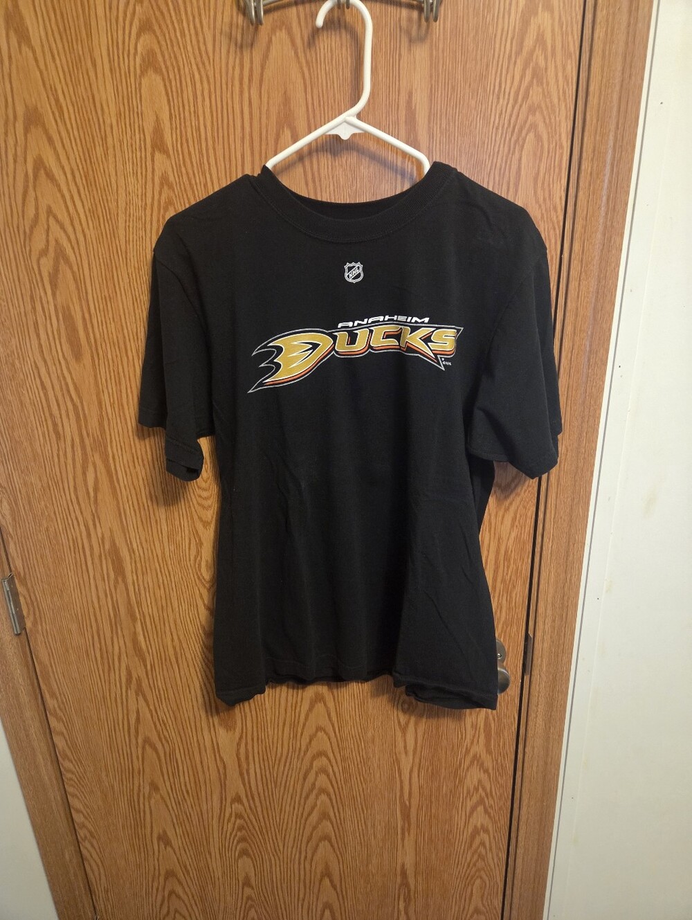 Reebok Anaheim Ducks Teemu Selanne Shirt Sz Large Men's NHL